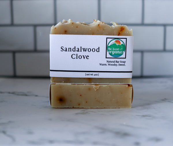 Sandalwood Clove Rejuvenating Bar Soap
