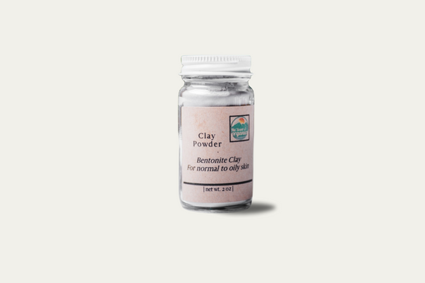 Bentonite Clay Face Mask Powder - Normal to Oily Skin