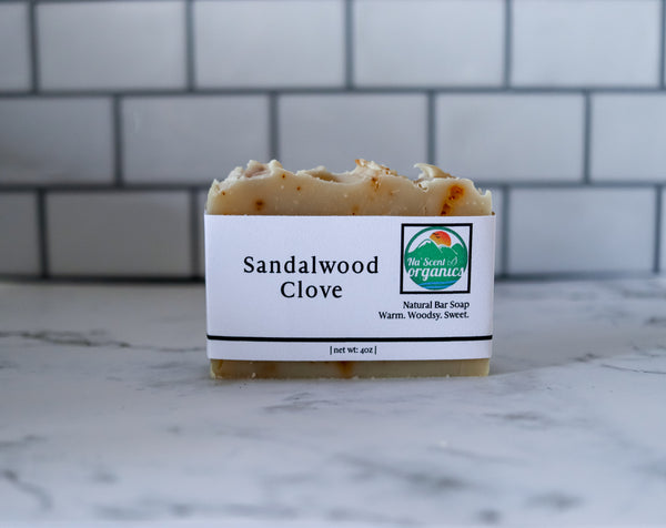 Sandalwood Clove Rejuvenating Bar Soap