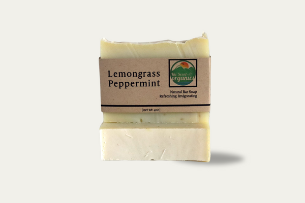 Lemongrass Peppermint Soothing Bar Soap - For All Skin Types
