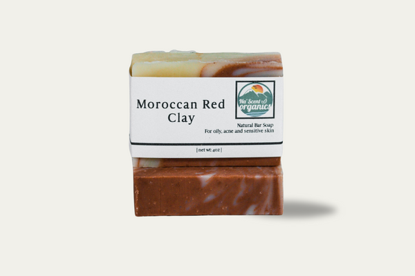 Moroccan Red Clay Acne Be Gone Soap - For Oily Skin