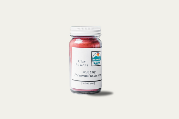 Rose Clay Oily Skin Face Mask Powder