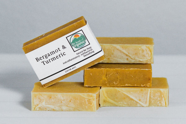 Bergamot & Turmeric Acne Bar Soap - For Oily Skin
