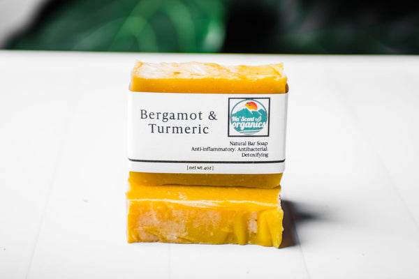 Bergamot & Turmeric Acne Bar Soap - For Oily Skin