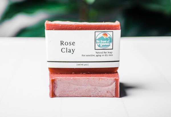Rose Clay Oil Control Bar Soap - For Oily Skin