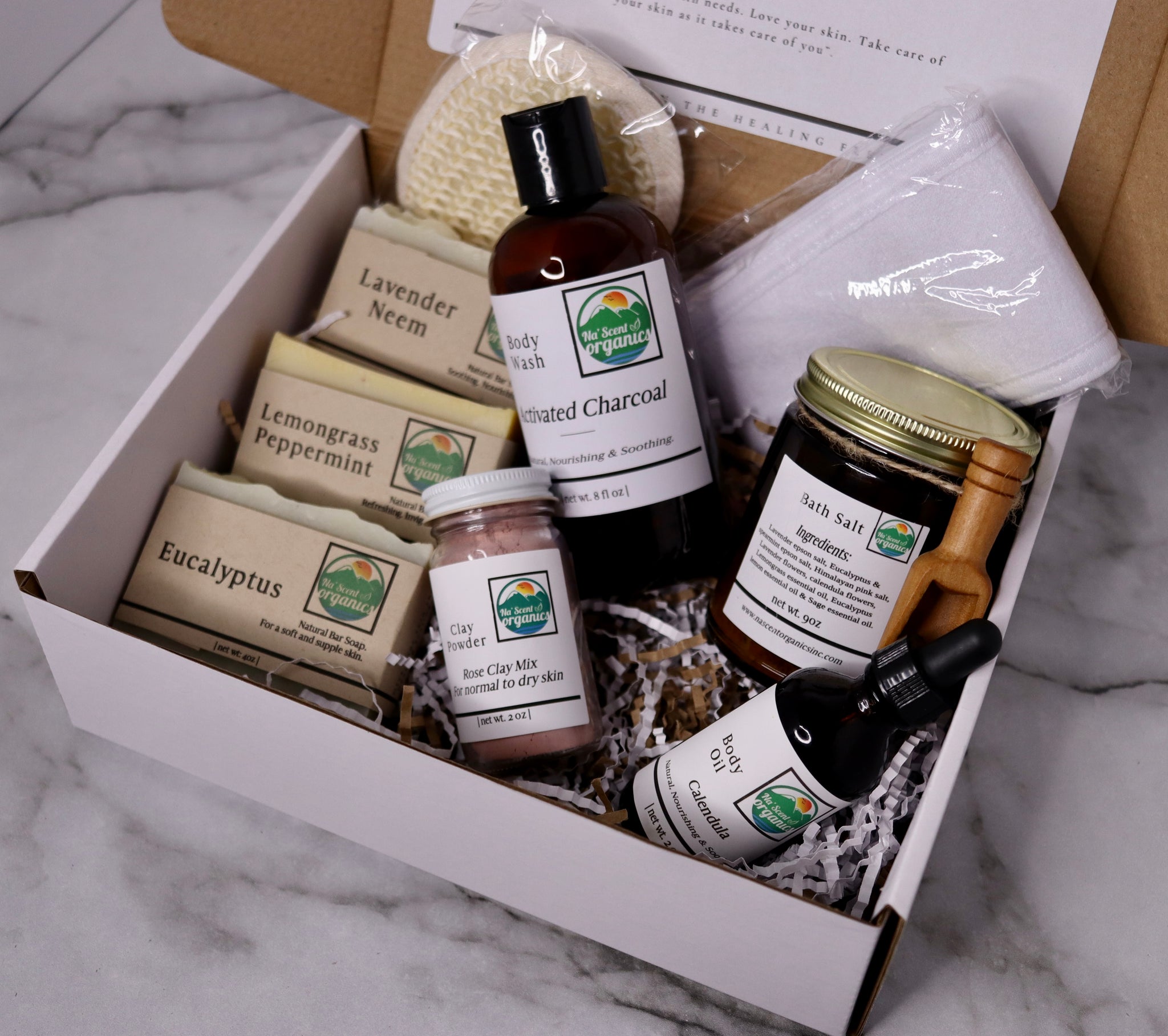 Organic Spa Gift Box