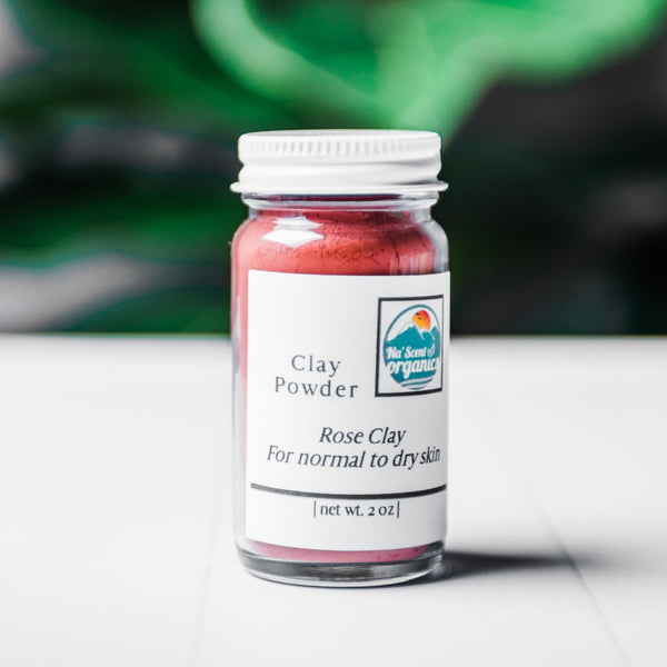 Rose Clay Oily Skin Face Mask Powder