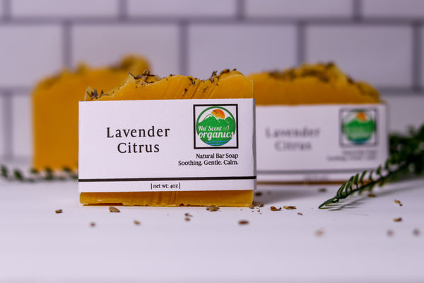 Natural Lavender Citrus Soap Bar
