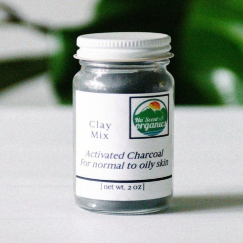 Activated Charcoal Clay Mix