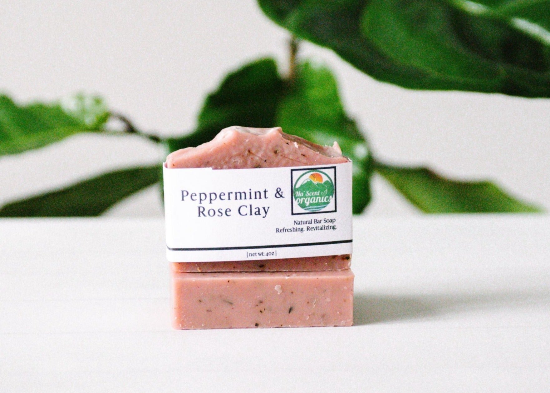 Peppermint & Rose Clay Soap