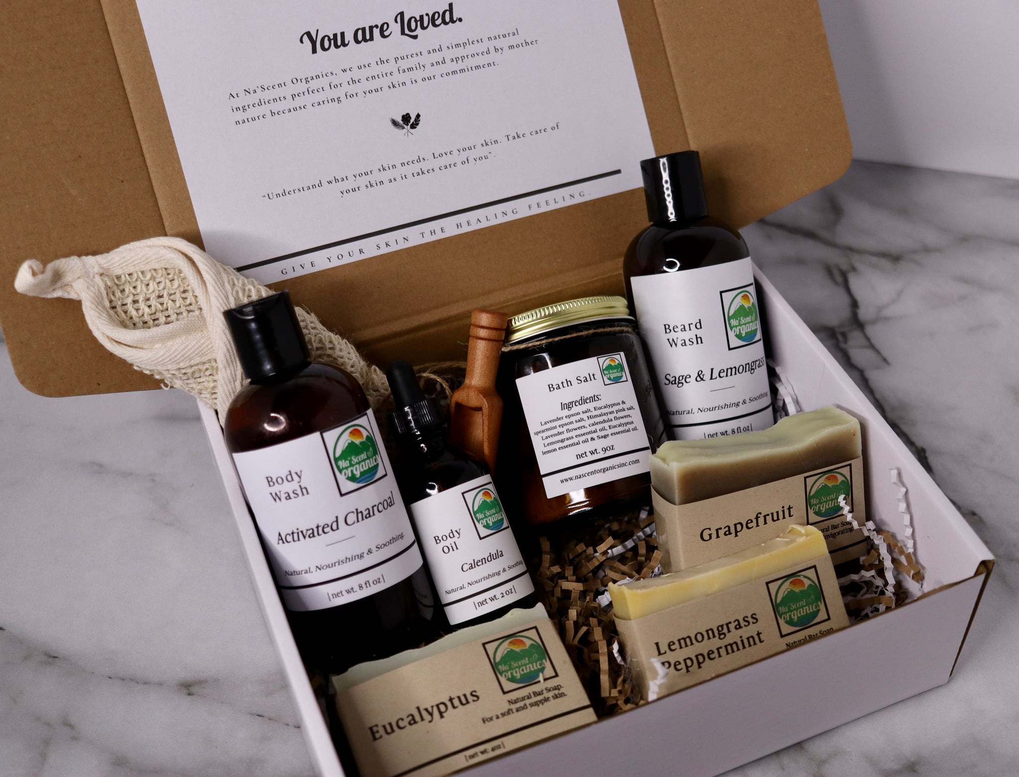 Organic Spa Gift Box